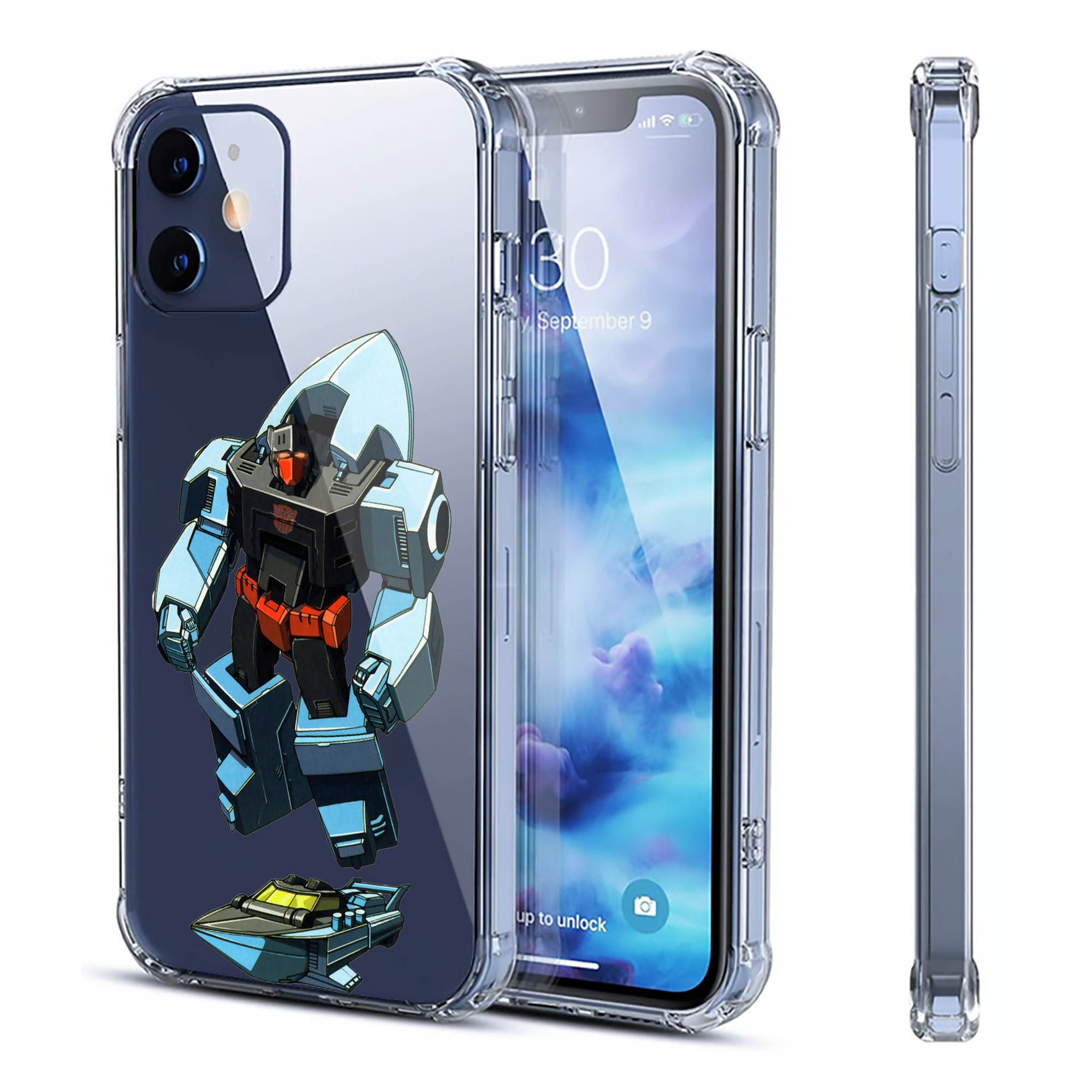 （画像用）  【iPhone 12シリーズ対応】透明スマホケース（クリアソフトケース）